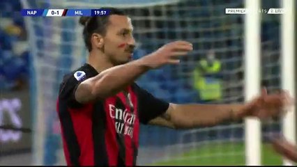 Zlatan Ibrahimovic goal vs Napoli