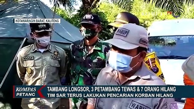 Tambang Emas Ilegal Longsor, 3 Orang Tewas dan 7 Lainnya Kini Masih dalam Pencarian