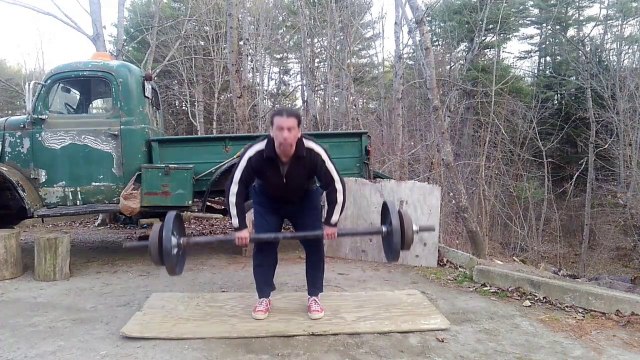 NQI Axle Muscle Cleans->Front Squats