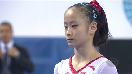 Tan Jiaxin - UB Qual - 2014 World Gymnastics Championships