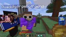 Ninja and TommyInnit HILARIOUS Minecraft trolling! w_ @Quackity & @Tubbo_