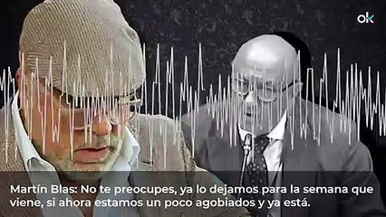 Villarejo conversa con el comisario Marcelino Martín Blas 1B