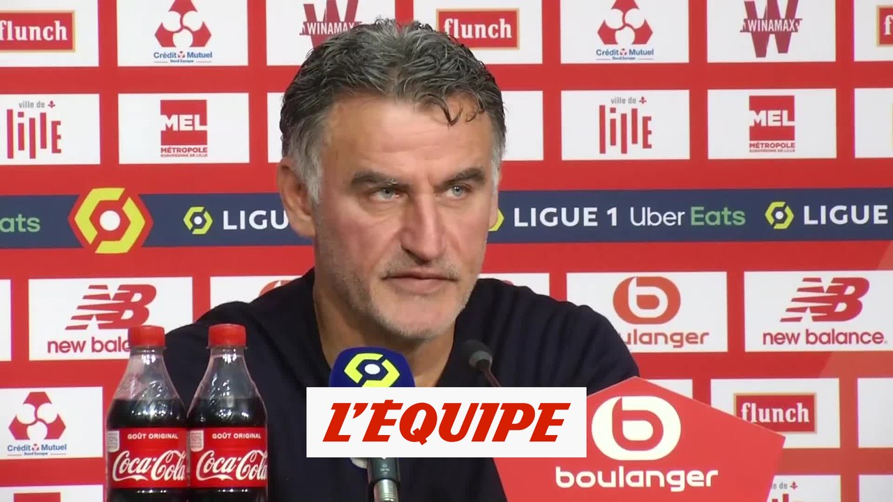 Galtier : «Mes joueurs ont fait un match très appliqué» - Foot - L1 - LOSC