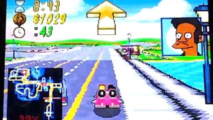The Simpsons Road Rage GBA With Commentary