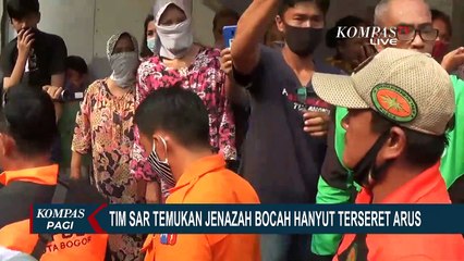Bocah Hanyut, Petugas Susur Sungai Sejauh 20 Kilometer