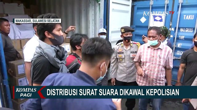 3,5 Juta Surat Suara Pilkada Tiba di Makassar, Distribusi Dikawal Ketat