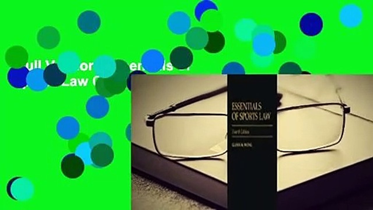 Full Version  Essentials of Sports Law Complete