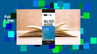 Full E-book  Wills Trusts & Estates: Dukeminier & Sitkoff 9e  For Online