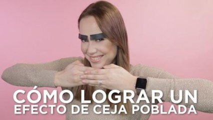 Logra un efecto de cejas pobladas | ActitudFem
