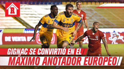 Gignac se convirtió en el europeo con más goles en el futbol mexicano