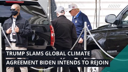 Trump slams global climate agreement Biden intends to rejoin, and other top stories in politics from November 23, 2020.
