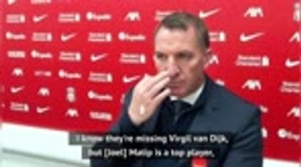 Rodgers unsure on 'depleted' Liverpool narrative