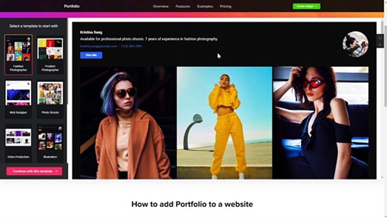 How to Add Portfolio widget  to Blogger (2020)