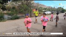 Les élèves de Ua Pou marchent pour leur santé