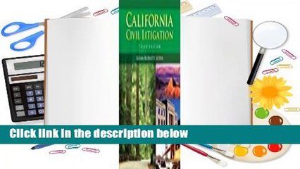Full version  California Civil Litigation  For Online