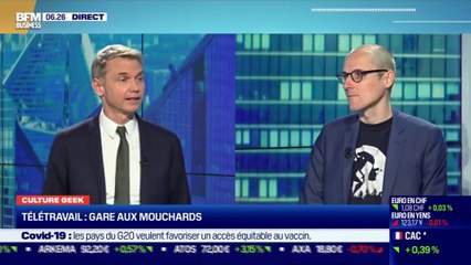 Culture Geek : Télétravail, gare aux mouchards par Anthony Morel - 23/11