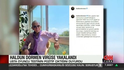 Usta tiyatrocu Haldun Dormen, koronavirüse yakalandığını duyurdu | Video