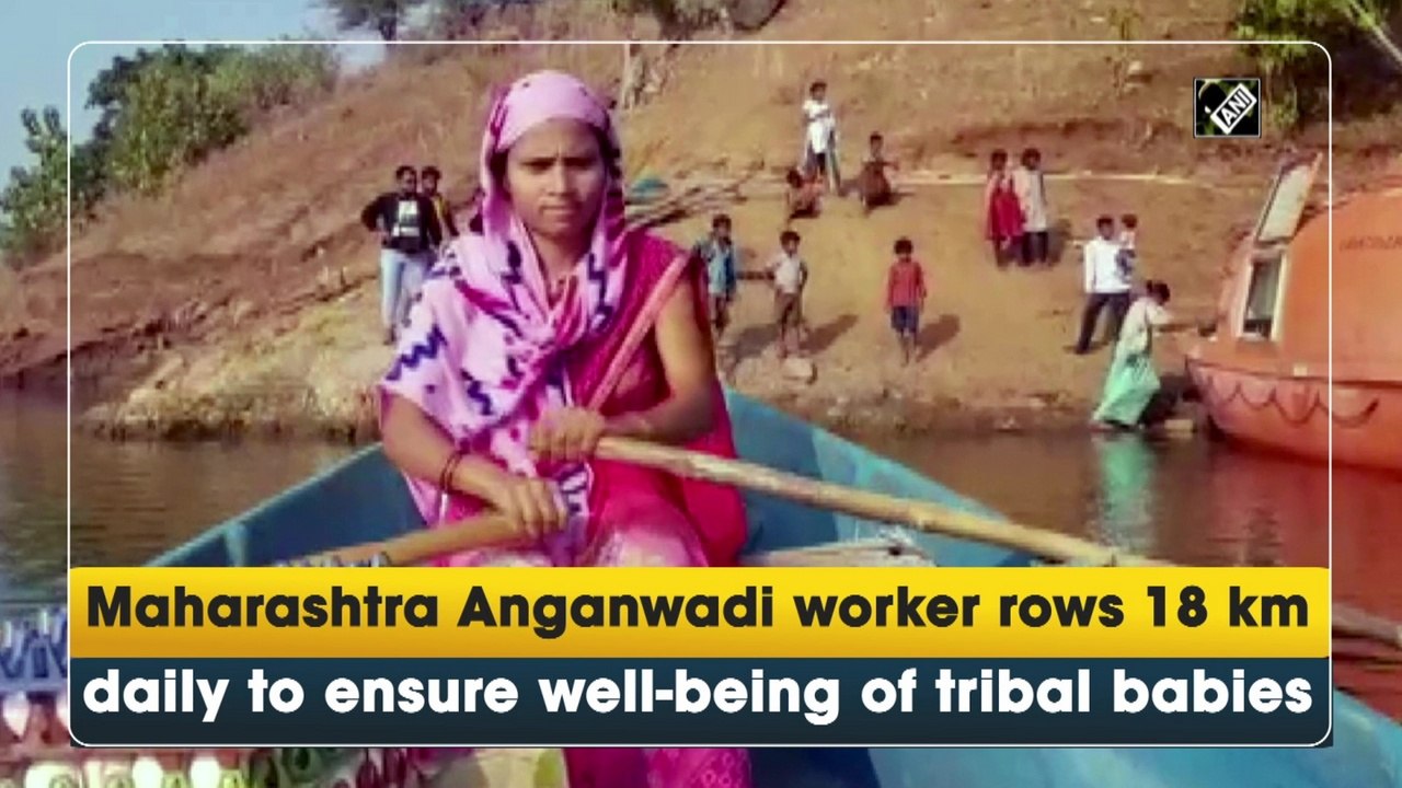 Maharashtra Anganwadi worker rows 18 km daily to ensure well-being of tribal babies