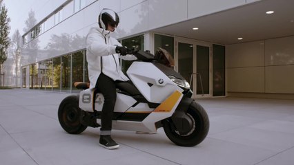 BMW Motorrad Definition CE 04 Riding Video
