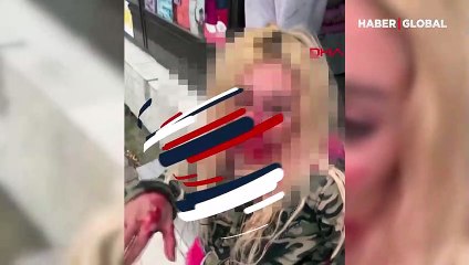 Babasının eski sevgilisini dövüp kanlar içinde yola attı