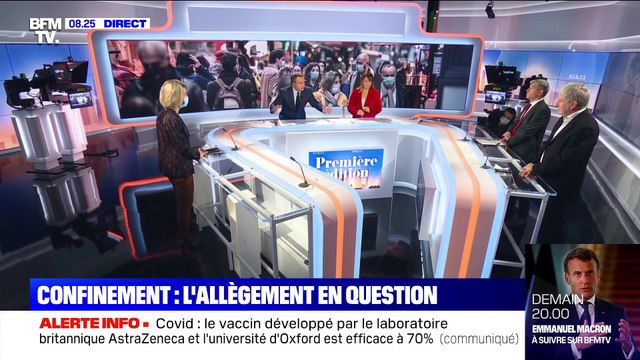 Confinement: l'allègement en question - 23/11