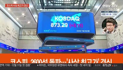 코스피 2,600선 돌파…'사상 최고가' 경신
