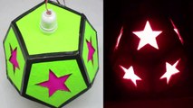Tea Light Holder with Cardboard | Homemade Christmas Decoration Ideas | Tea Light Holder Ideas | Christmas Decorations 2020
