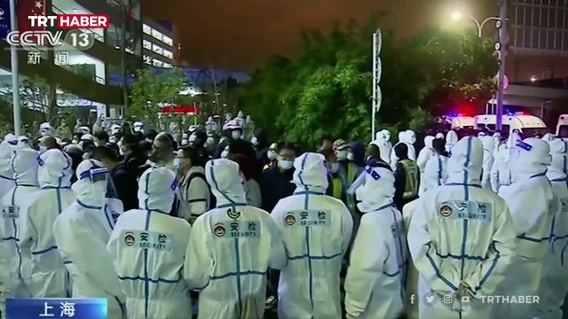 Şanghay Havalimanı'nda koronavirüs paniği