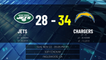 Jets @ Chargers Game Recap for SUN, NOV 22 - 05:05 PM ET EST