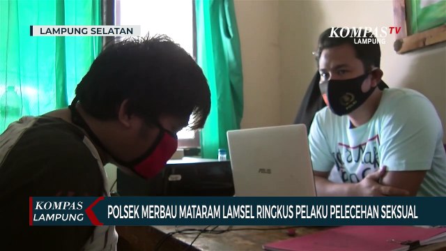 Polsek Merbau Mataram Ringkus Pelaku Pelecehan Seksual di Lampung Selatan
