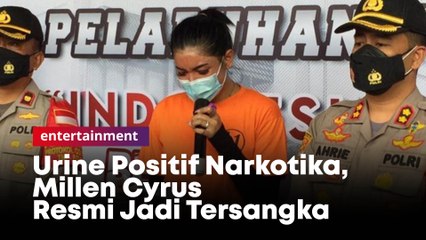 Urine Positif Narkotika, Millen Cyrus Resmi Jadi Tersangka
