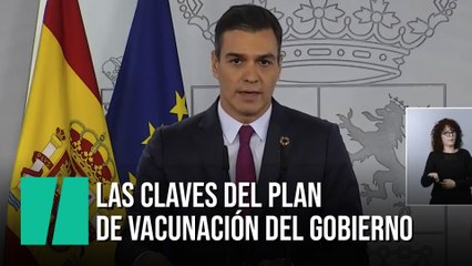 Las claves del plan de vacunación del Gobierno