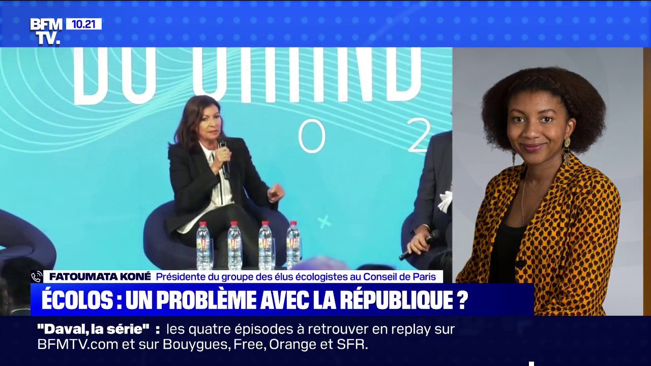 La présidente des élus écologistes au Conseil de Paris estime faire "toujours partie" de la majorité municipale