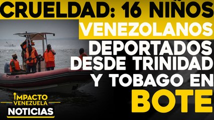 Descargar video: ¡CRUELDAD! 16 niños venezolanos deportados  |  NOTICIAS VENEZUELA HOY noviembre 23 2020