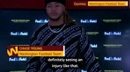 Chase Young 'hurt' by Burrow injury