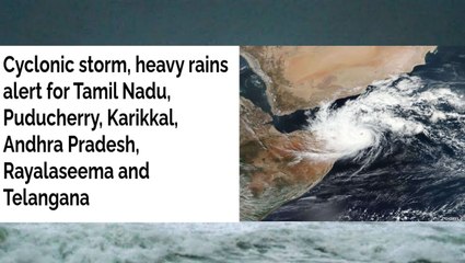 Скачать видео: Cyclone Nivar May Hit Andhra Pradesh On November 25 | Heavy Rains Alert For Tamilnadu