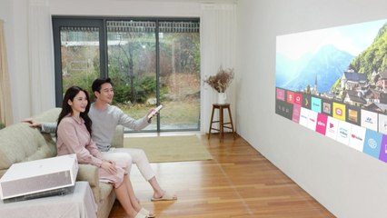 [기업] LG전자, '간편한 설치' 시네빔 레이저 4K 프로젝터 출시 / YTN