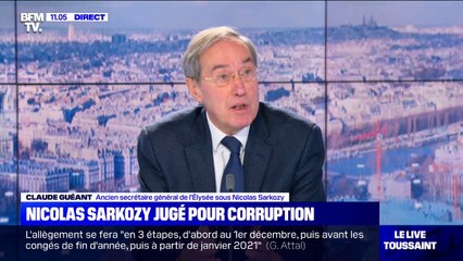 Procès des écoutes: Claude Guéant affirme que "c'est un recul démocratique grave"