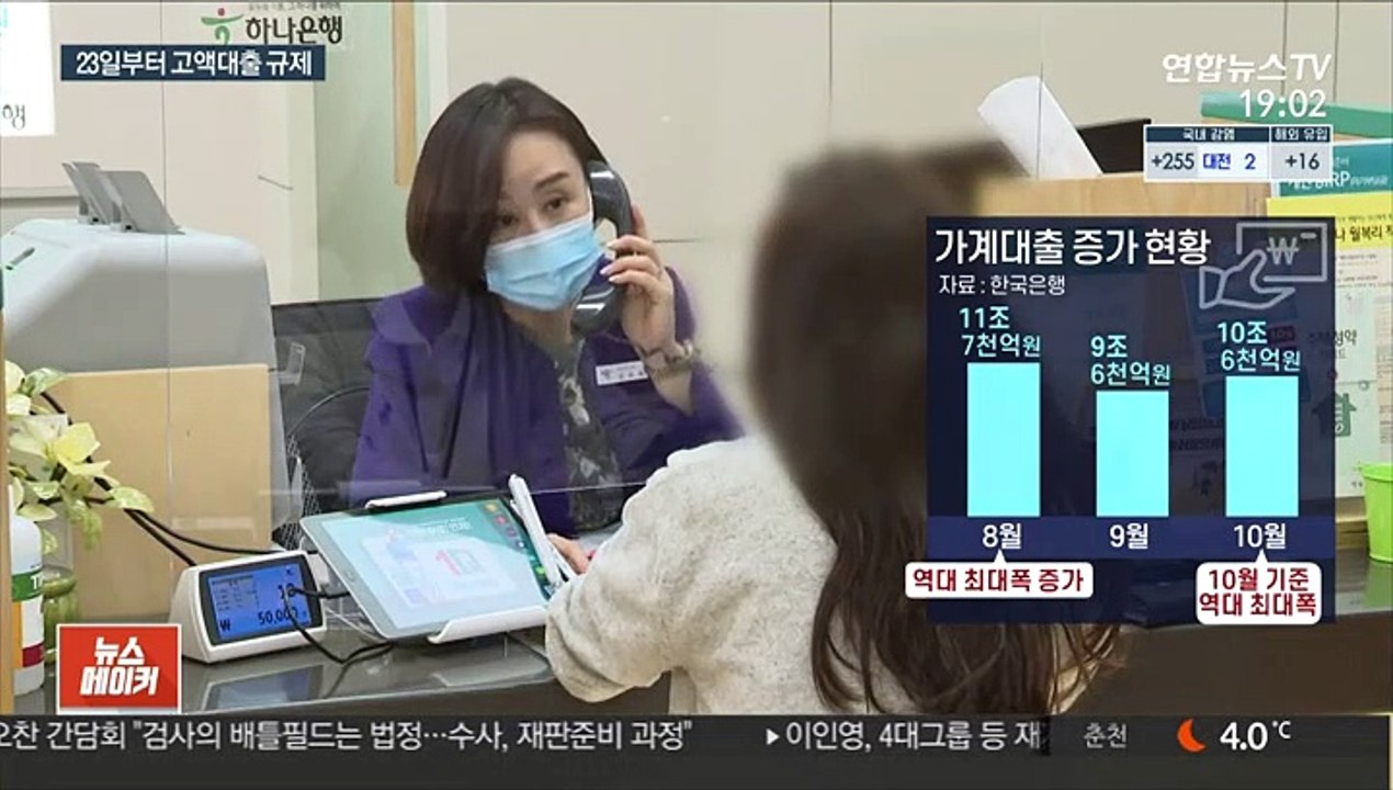 막판 '영끌'에 은행들 자체 대출 억제 조기 착수