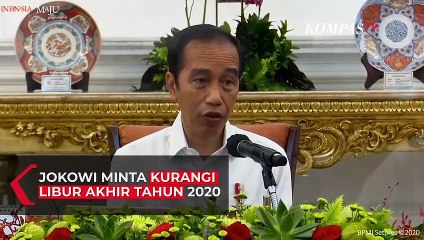 Скачать видео: Jokowi Minta Libur Akhir Tahun dan Pengganti Cuti Idul Fitri Dikurangi