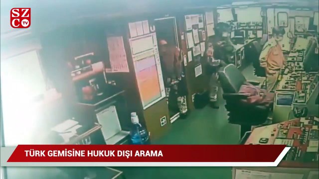 Türk gemisine hukuk dışı arama