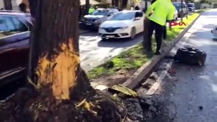 Enes Batur lüks otomobiliyle ölümden döndü