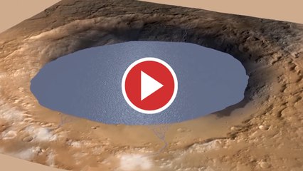 Huellas geológicas de una megainundación en Marte