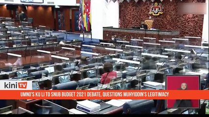 Video herunterladen: Ku Li to snub Budget 2021 debate, copy of letter to speaker sent to MPs in Dewan Rakyat