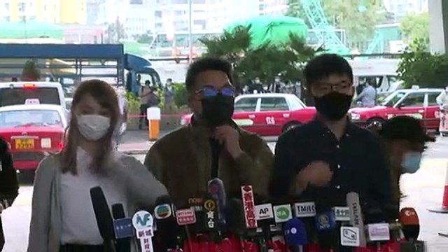 Demokratie-Aktivisten in Hongkong bekennen sich vor Gericht schuldig