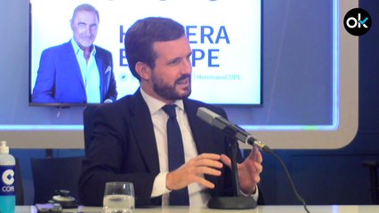 Casado tilda de "obscena" la rueda de prensa de Sánchez: "Insiste en mentiras y vende humo"