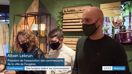 Ille-et-Vilaine : des lycéens accompagnent les commerçants dans le développement du commerce en ligne