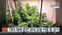 '대마 재배·흡연' 20대 모델 커플 등 검거