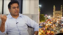 KTR Interview:  KTR About Hyderabad Development | Oneindia Telugu