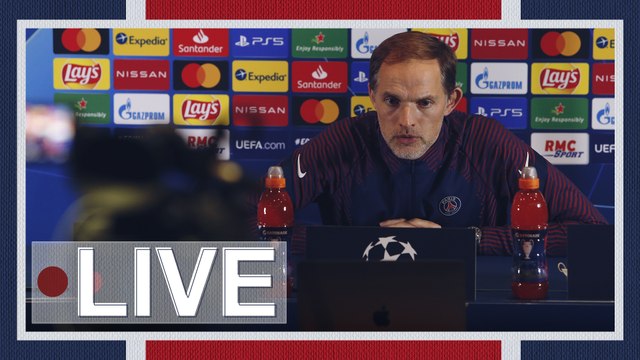 Replay : Conférence de presse de Thomas Tuchel et Marquinhos avant Leipzig